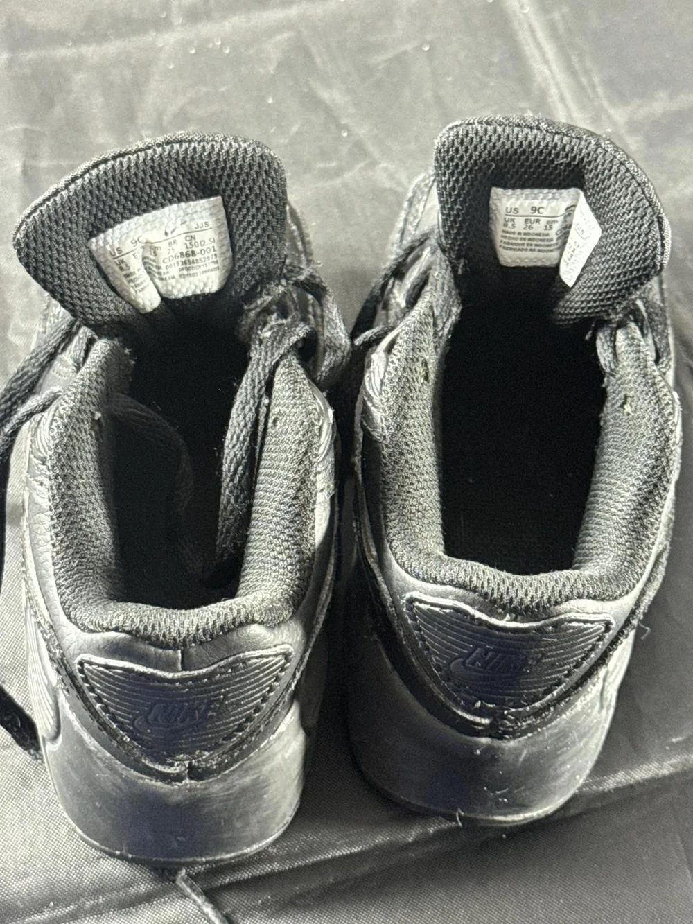 Nike Kids' Black Athletic Sneakers